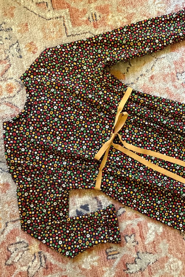 Vintage 1960s Ditsy Floral Empire Waist Maxi Dress Selected by Two Vintage Twins #2