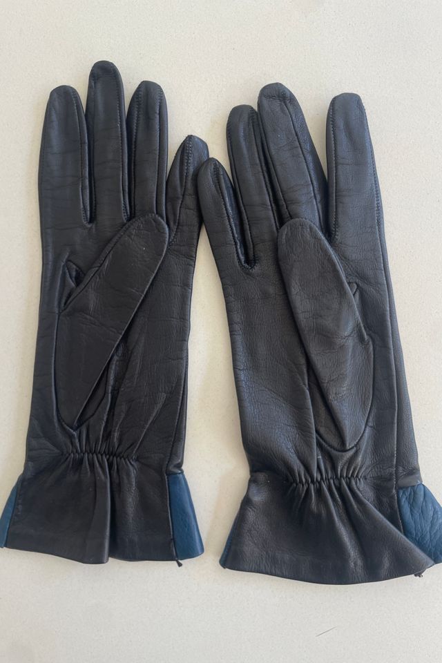 Vintage Polka Dot Kid Leather Gloves Selected by The Curatorial Dept. #2