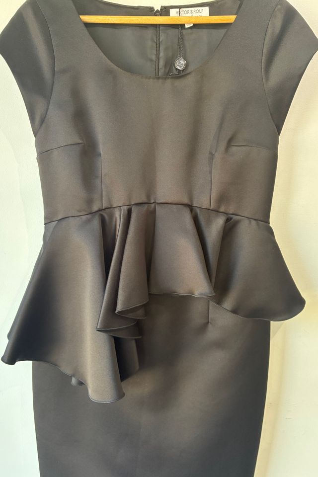 Viktor & Rolf Black Peplum Dress Selected by The Curatorial Dept. #2