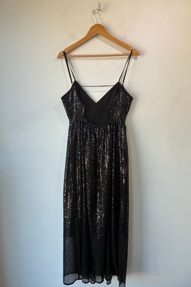 Ali Golden Sequin Maxi Dress Selected by The Curatorial Dept. #2