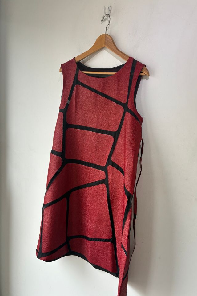 Tsumori Chisato Red Mosaic Dress Selected by The Curatorial Dept. #1