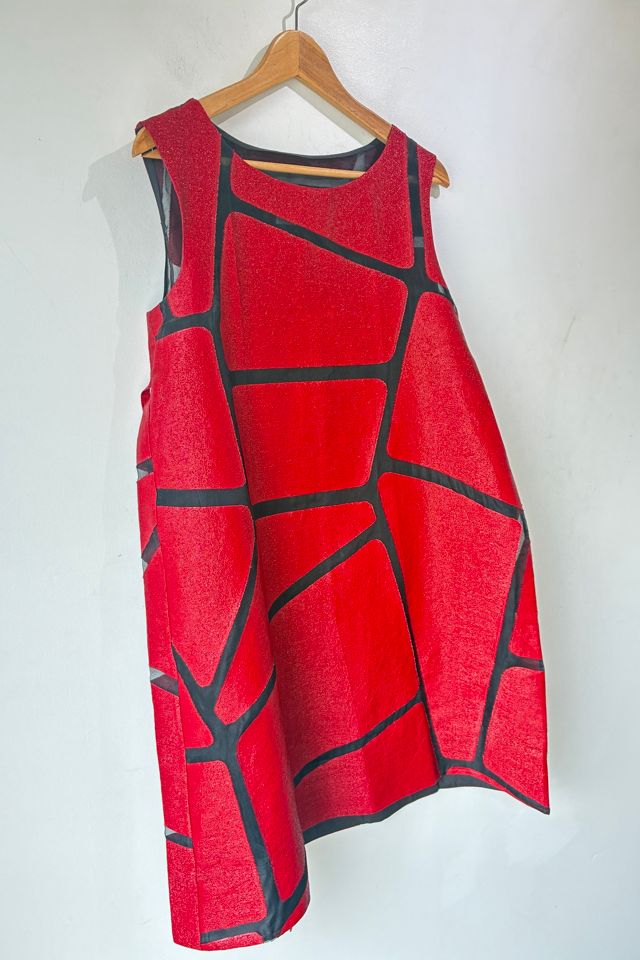 Tsumori Chisato Red Mosaic Dress Selected by The Curatorial Dept. #2
