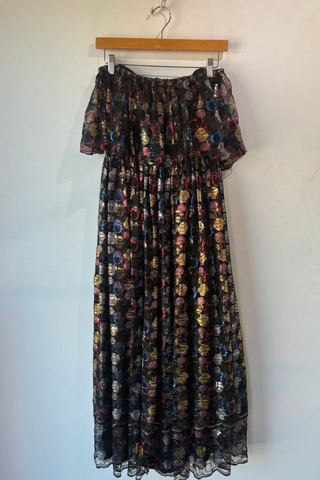 Vintage Mr. Blackwell Metallic Party Dress Selected by The Curatorial Dept. #1