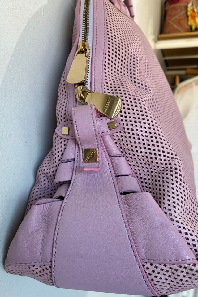Versace Dome Nappa Lilás Bag Selected by The Curatorial Dept. #2
