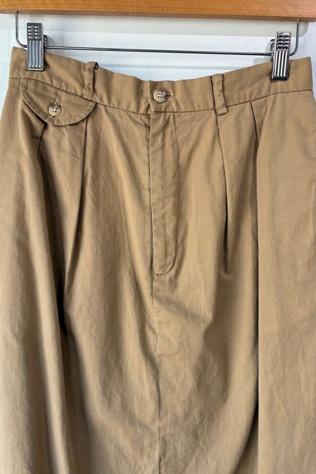 Vintage Ralph Lauren Khaki Column Skirt Selected by The Curatorial Dept. #1