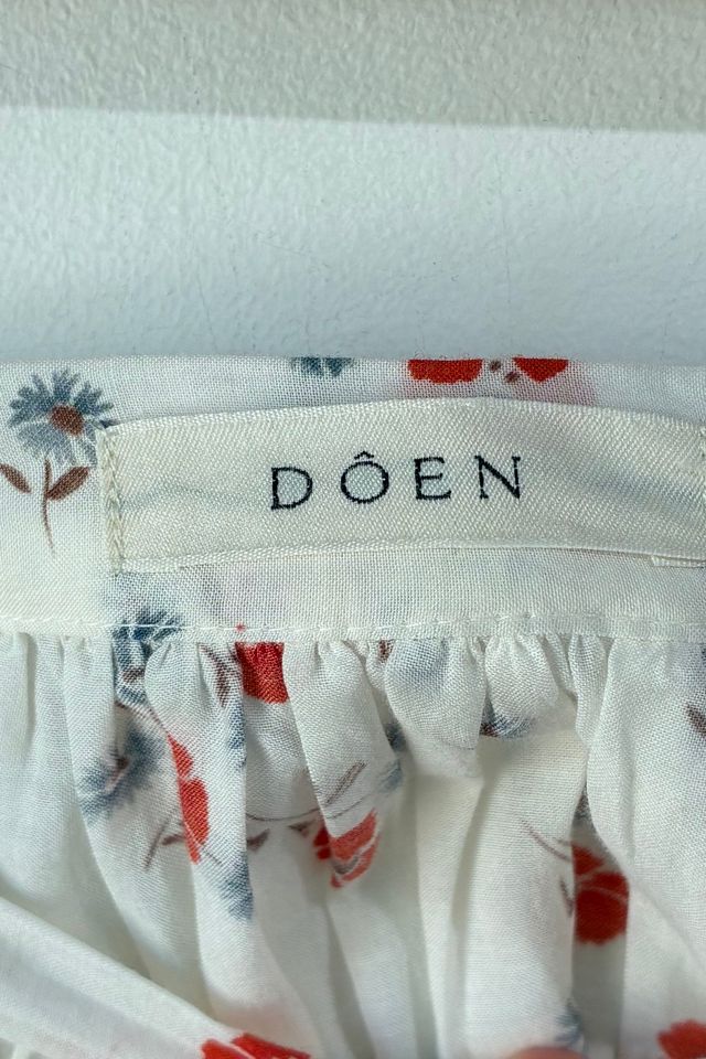 Doen Sebastian Poppies Skirt Selected by The Curatorial Dept. #3