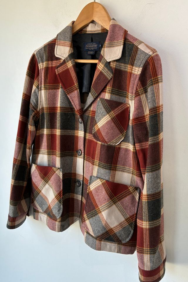 Pendleton Plaid Wool Shirt Jacket Selected by The Curatorial Dept. #1