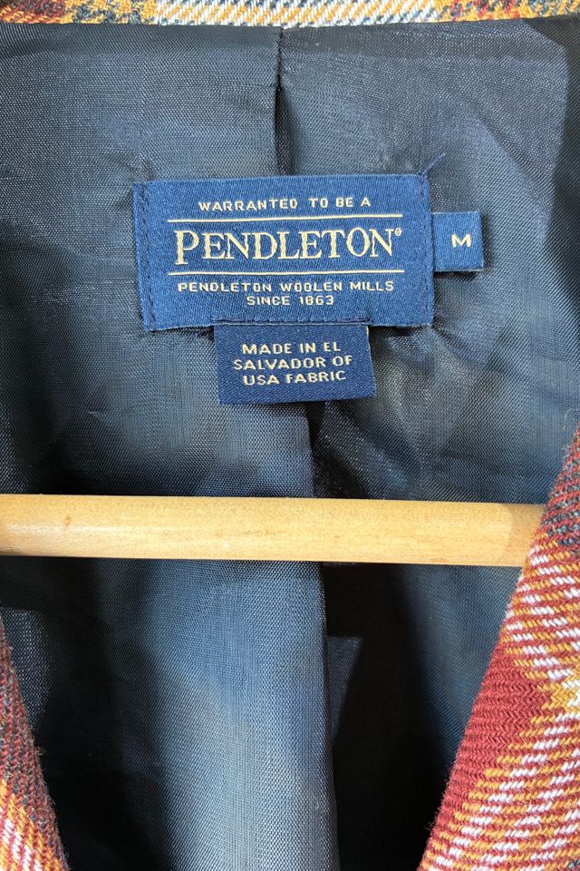 Pendleton Plaid Wool Shirt Jacket Selected by The Curatorial Dept. #3