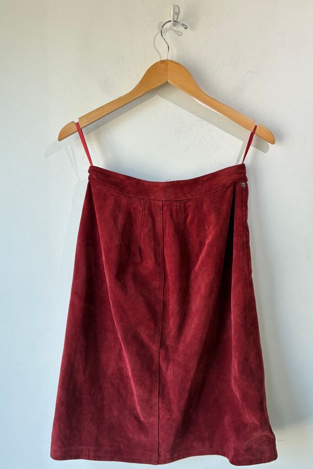 Vintage Gap Jeans Suede Skirt Selected by The Curatorial Dept. #1