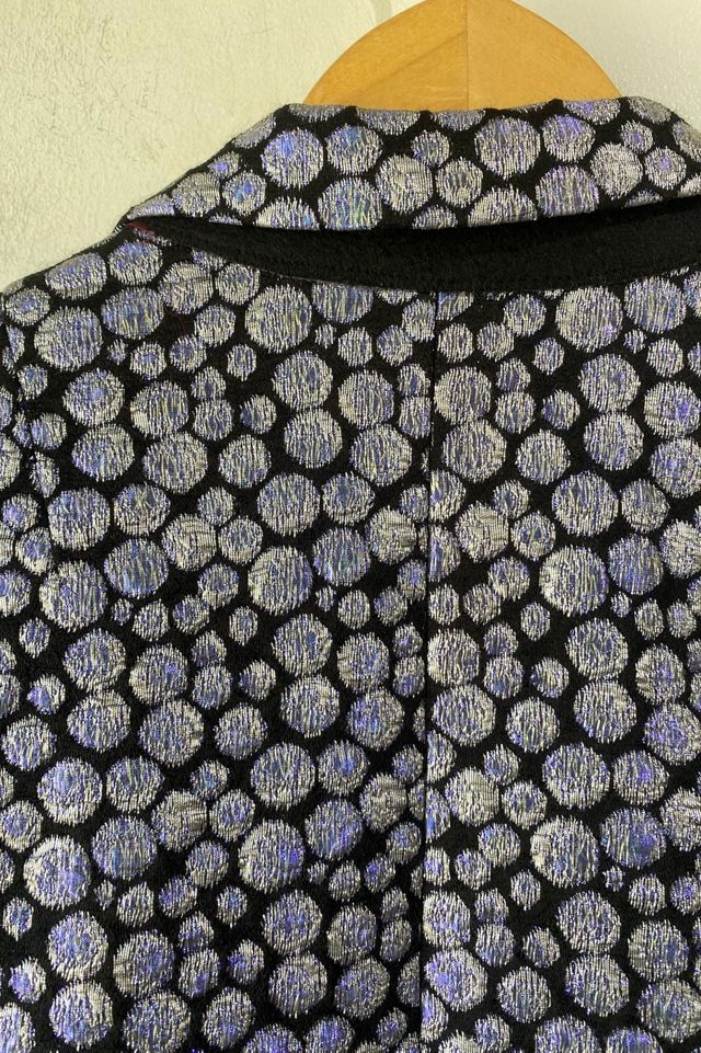 Dries van Noten Purple Lamé Metallic Jacket Selected by The Curatorial Dept. #1