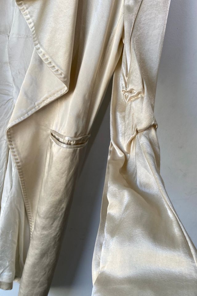 Ann Demeulemeester Spring 2006 Satin Tuxedo Jacket Selected by The Curatorial Dept. #1