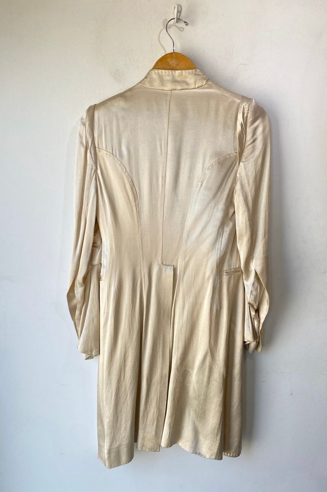 Ann Demeulemeester Spring 2006 Satin Tuxedo Jacket Selected by The Curatorial Dept. #2
