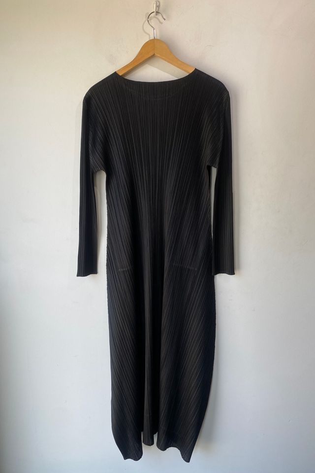 Issey Miyake Pleats Please Dress with Faux Pockets Selected by The Curatorial Dept. #1