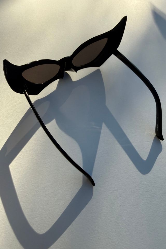 Bat Cat Rhinestone Sunglasses Selected by Wax Plant #3