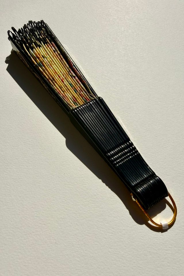 Black Lace Hand Fan Selected by Wax Plant #2