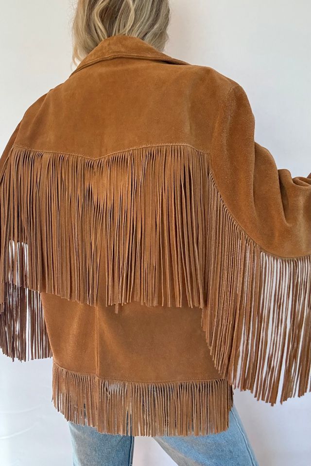 Vintage Suede Fringe Jacket Selected by Wax Plant #1