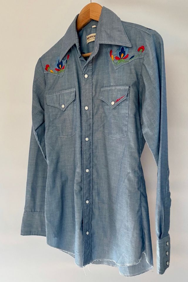 Embroidered Western Shirt Selected by Wax Plant #1
