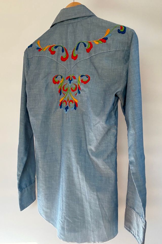 Embroidered Western Shirt Selected by Wax Plant #3
