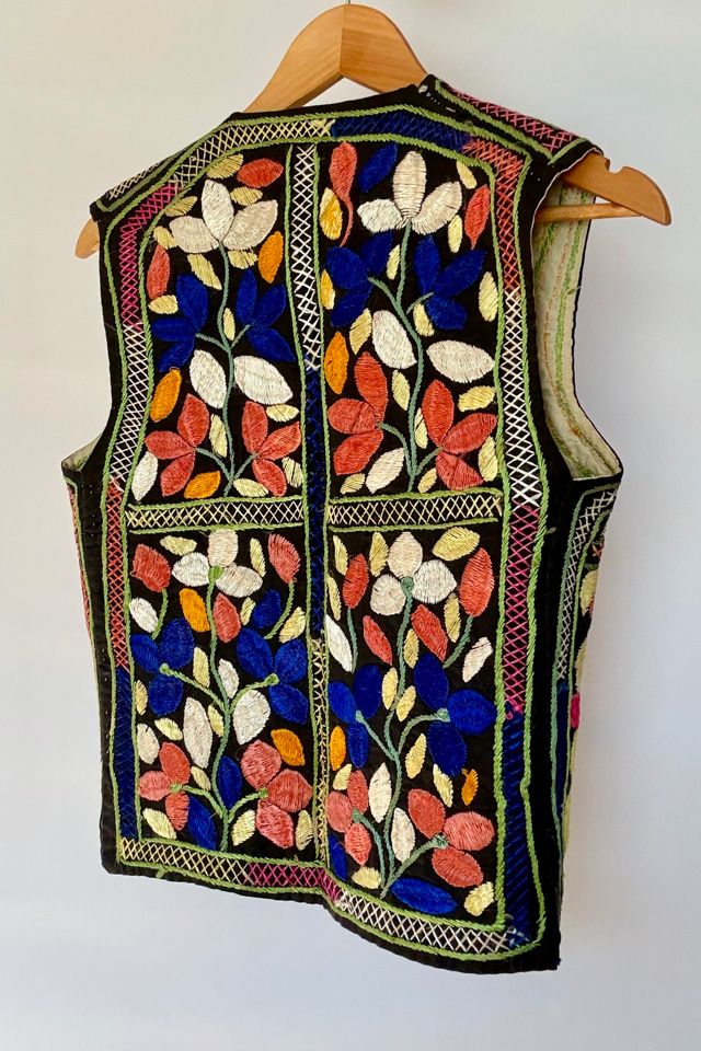 Vintage Embroidered Waistcoat Selected by Wax Plant #3
