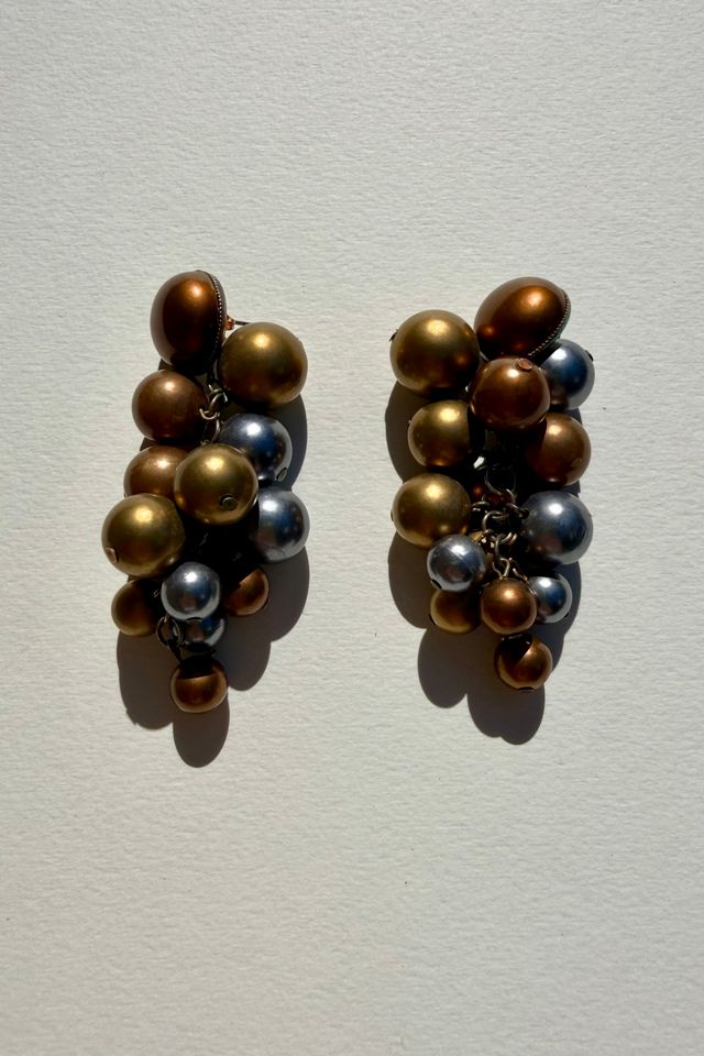 Metallic Bubble Dangle Earrings Selected by Wax Plant #1