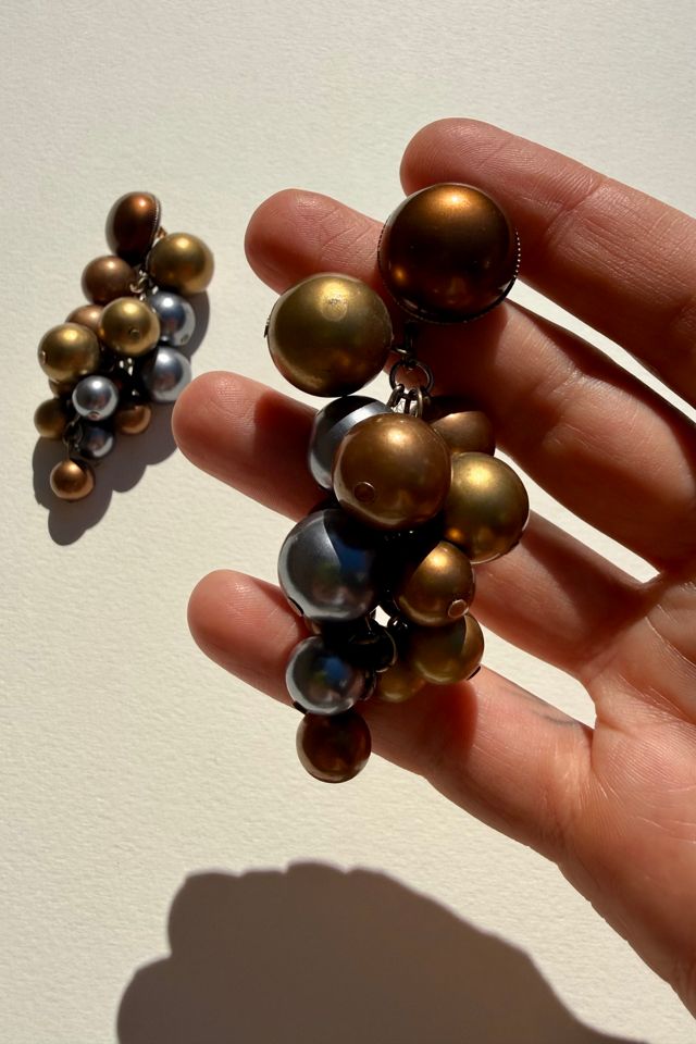 Metallic Bubble Dangle Earrings Selected by Wax Plant #2