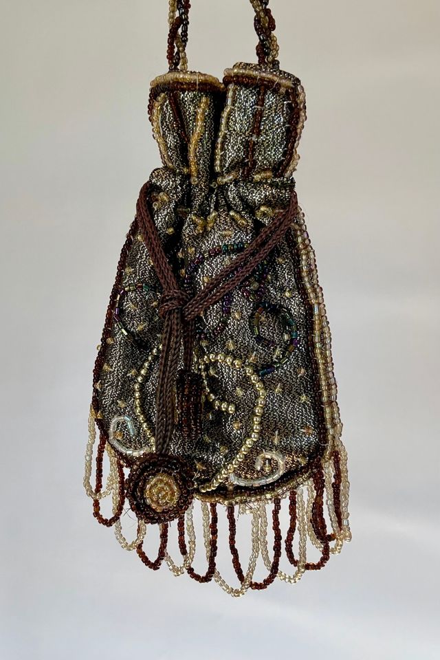Micro Beaded Shoulder Bag Selected by Wax Plant #1