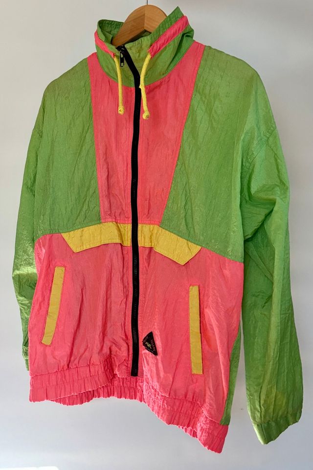80's/90's Neon Wind Breaker Selected by Wax Plant #2