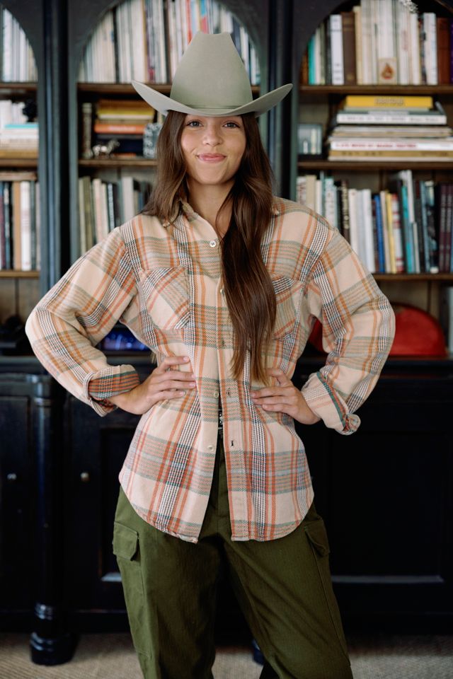1980s Big Mac Plaid Flannel Button Down by Lauren Owen of Texas #3