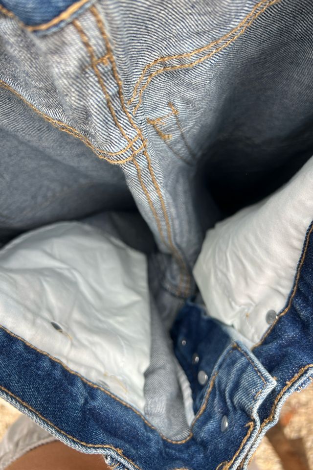 Custom Painterly Floral Straight-Leg Jeans - Selected by Market Vintage #3