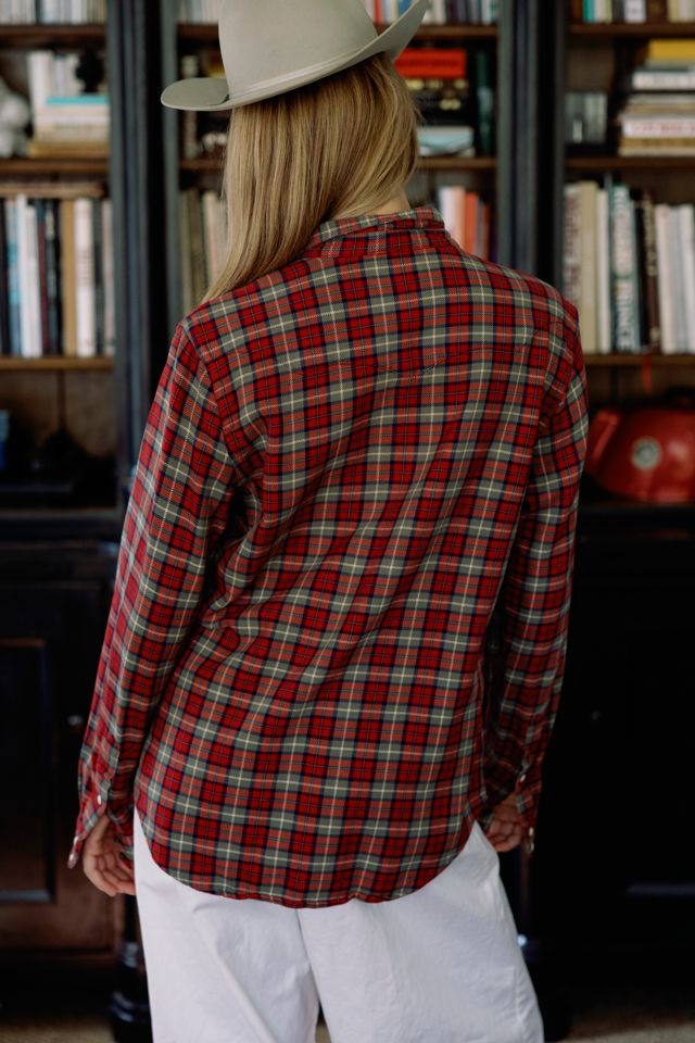 1990s Ralph Lauren Plaid Western Pearl Snap by Lauren Owen of Texas #2