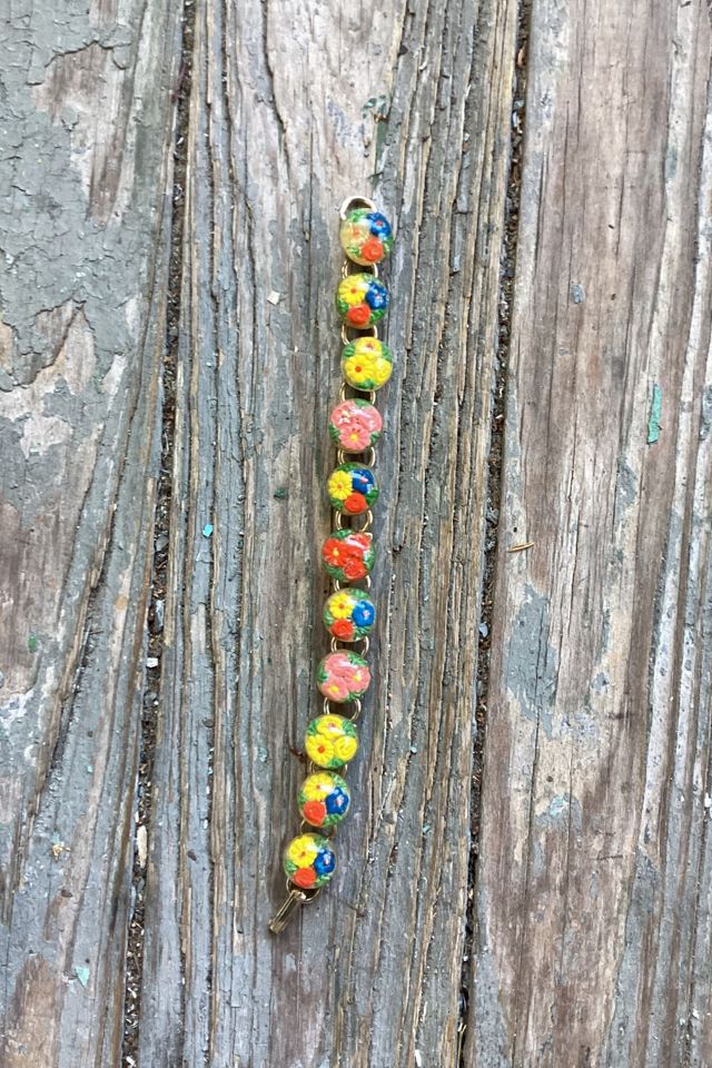 Y2K Floral Plastic Bracelet Selected by Cherry #1