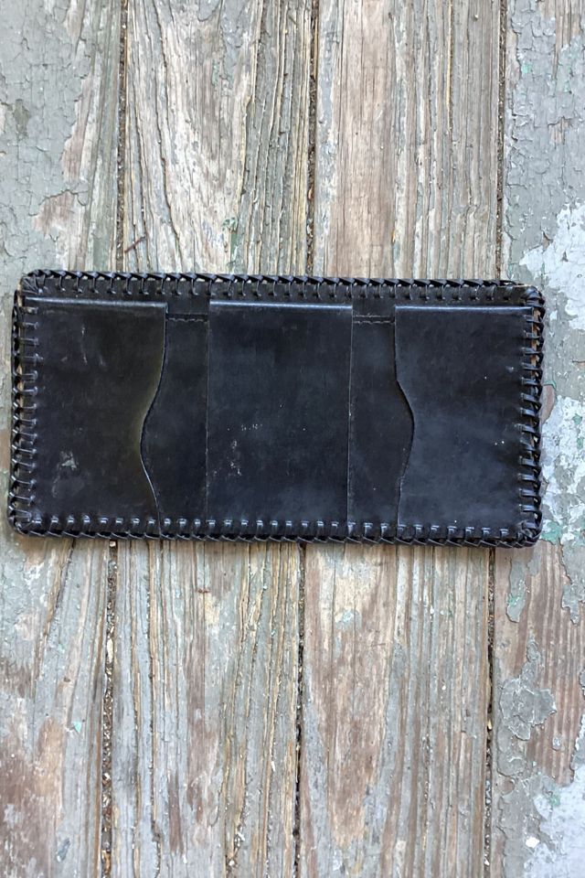 1970s Deadstock Tooled Leather Wallet Selected by Cherry #1