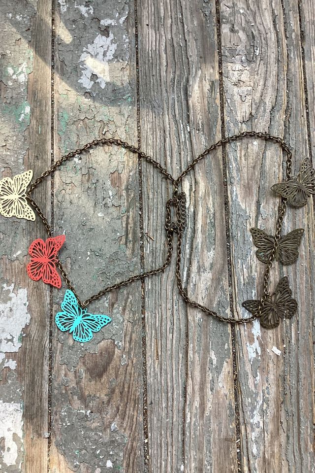 Y2K Two-layer Butterfly Necklace Selected by Cherry #1
