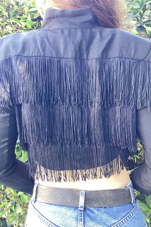 1980's Fringed Bolero Jacket selected by Cherry #1