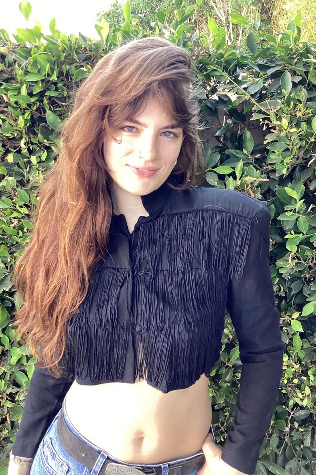 1980's Fringed Bolero Jacket selected by Cherry #2