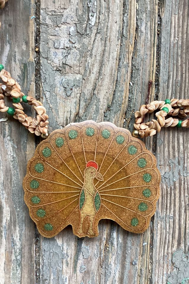 1990s Peacock Necklace Selected by Cherry #1