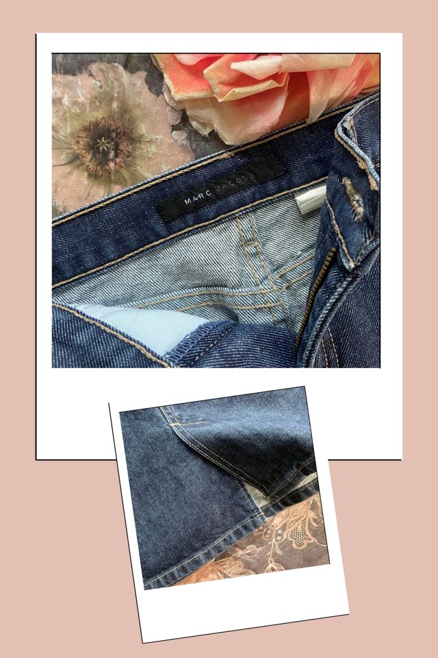 2000s Marc Jacobs Dark Denim  Rinse 5pckt Mini Skirt Selected by A Stylish Life #3