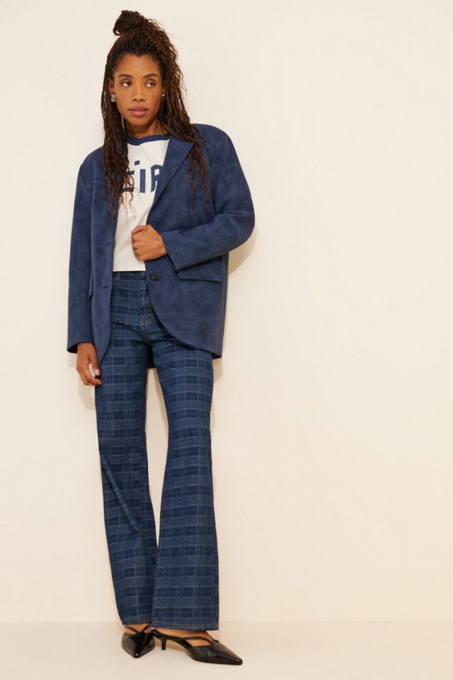 Hansen and Gretel Lennox Vegan Suede Blazer #3