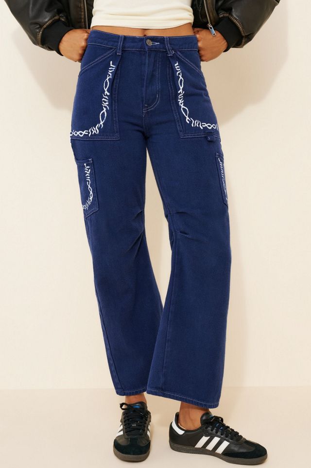 Re_Nuuly x Tricia Fix Miami Vice Reworked Jeans #2