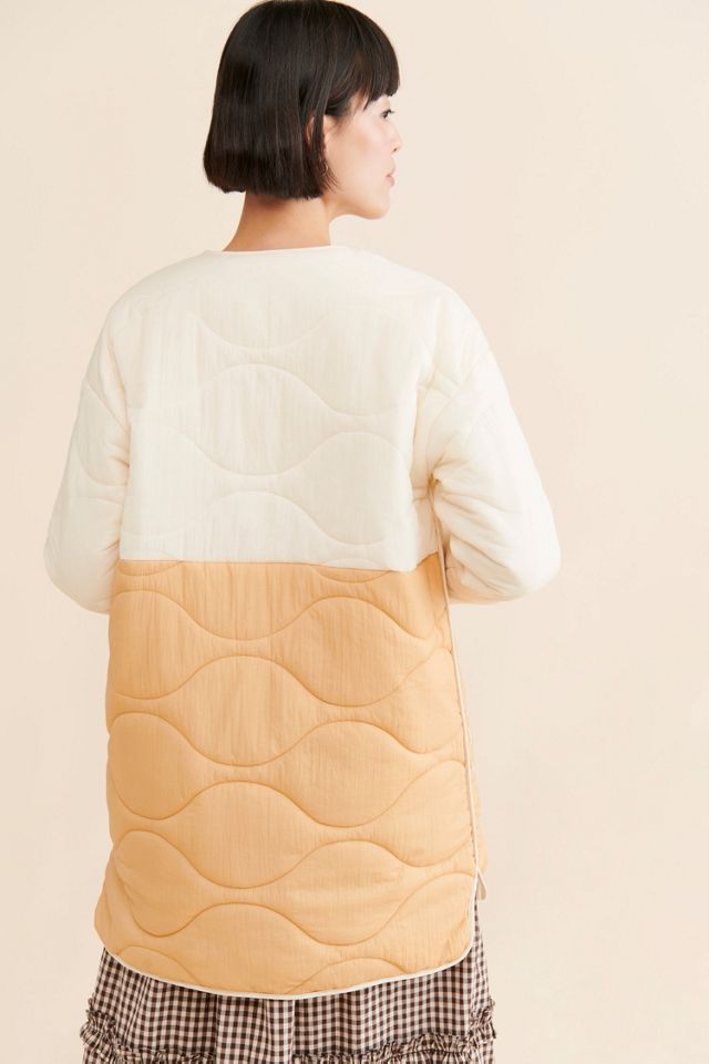 Nuuly x Find Me Now Paige Long Quilted Coat #1