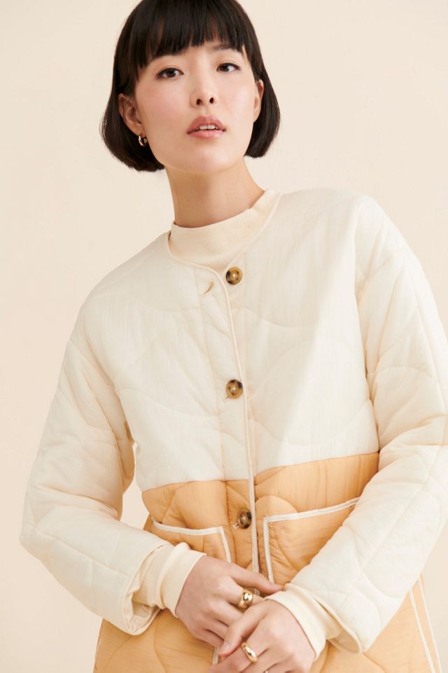 Nuuly x Find Me Now Paige Long Quilted Coat #2