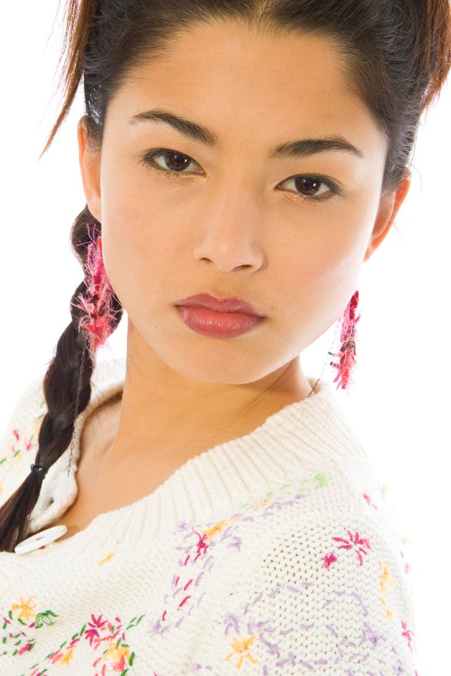 Circle of Ribbons & Thread Earrings #4
