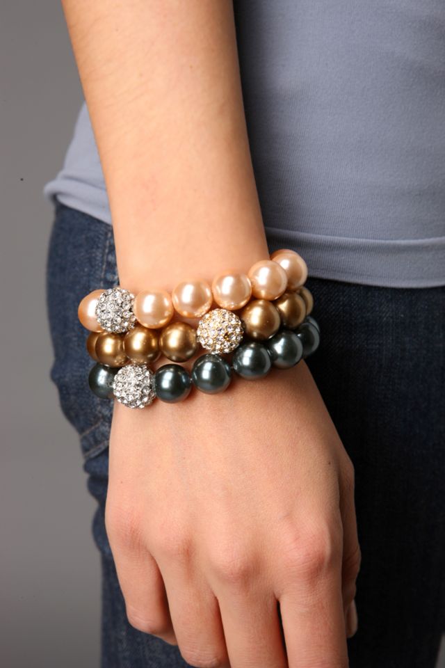 Pearl and Gem Bracelet #3