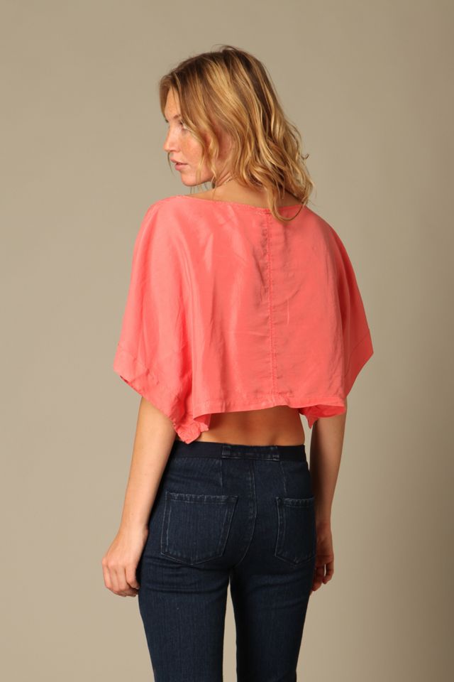 We The Free Silk Cropped Pocket Tee #2