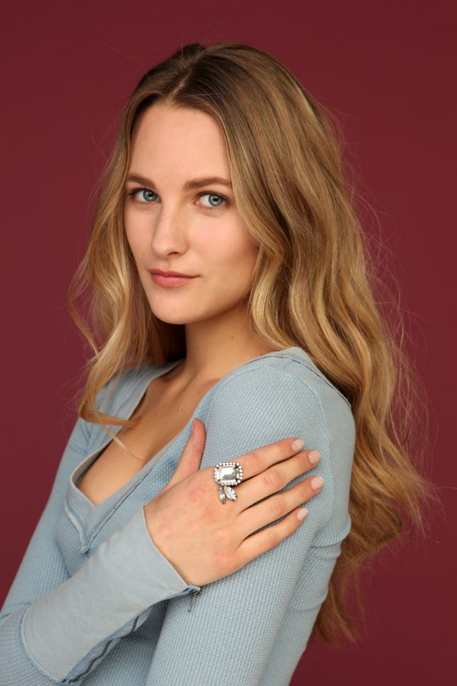 Sugar Plum Crystal Ring #1