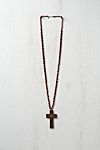 Carved Cross Necklace #1