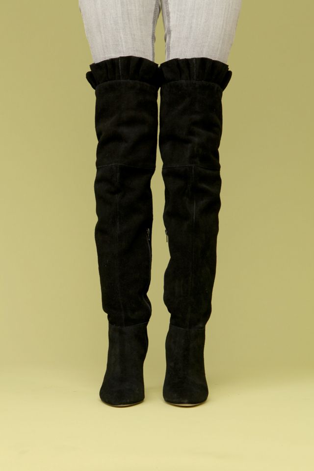 Sophia Ruffle Thigh Hi Boot #2