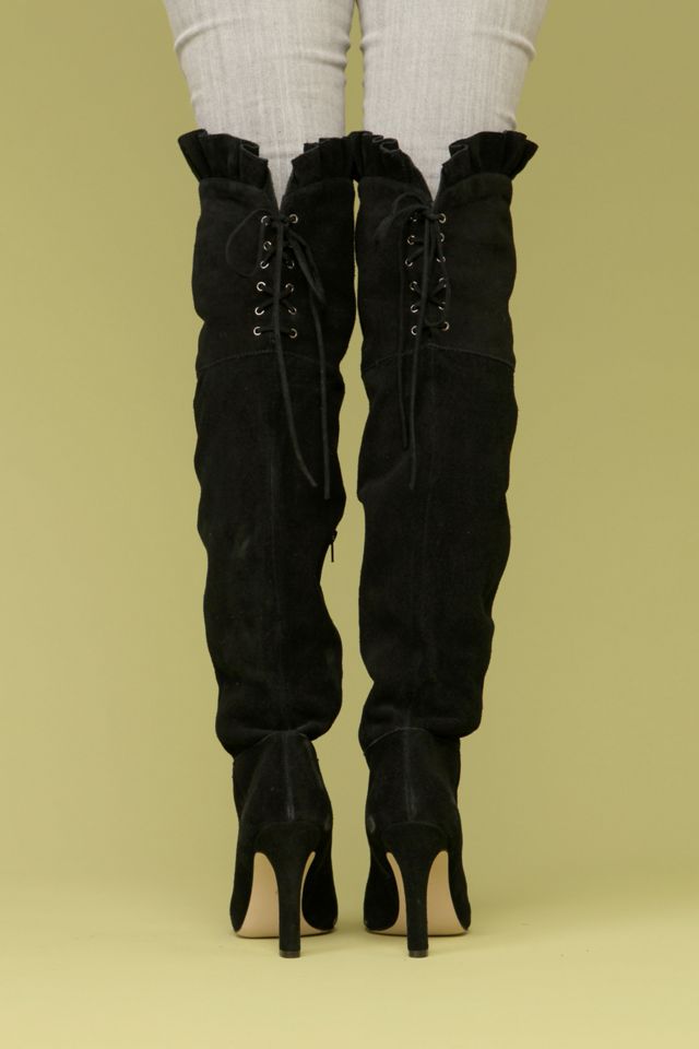 Sophia Ruffle Thigh Hi Boot #3