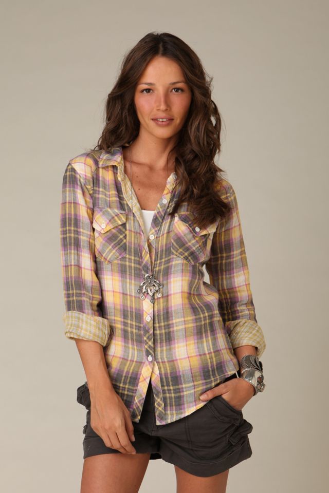 Trimmed in Gingham Shirt #1