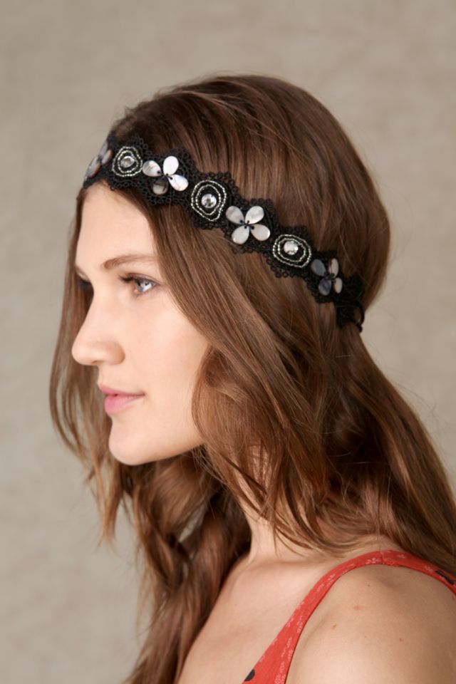 Shell & Crochet Headband #1